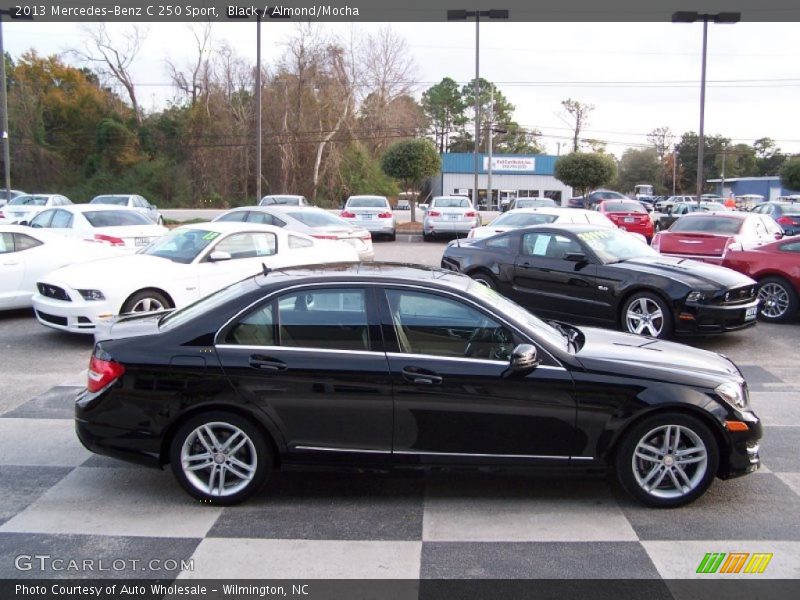 Black / Almond/Mocha 2013 Mercedes-Benz C 250 Sport