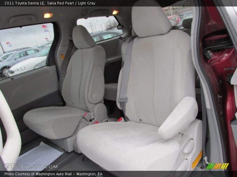 Salsa Red Pearl / Light Gray 2011 Toyota Sienna LE