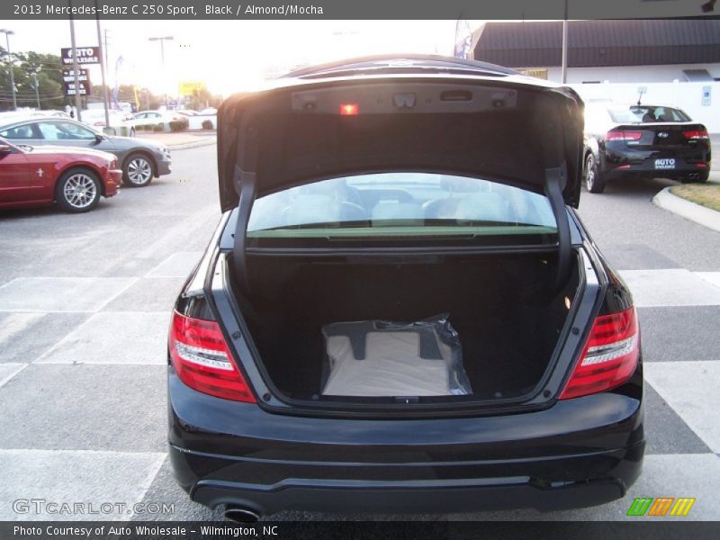 Black / Almond/Mocha 2013 Mercedes-Benz C 250 Sport