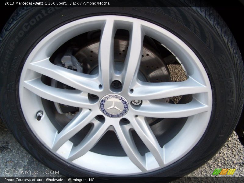 Black / Almond/Mocha 2013 Mercedes-Benz C 250 Sport