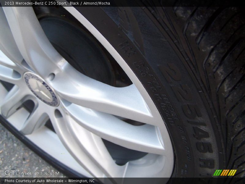 Black / Almond/Mocha 2013 Mercedes-Benz C 250 Sport