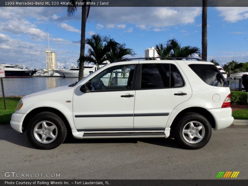 Polar White / Sand 1999 Mercedes-Benz ML 320 4Matic