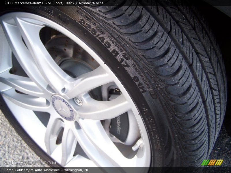 Black / Almond/Mocha 2013 Mercedes-Benz C 250 Sport