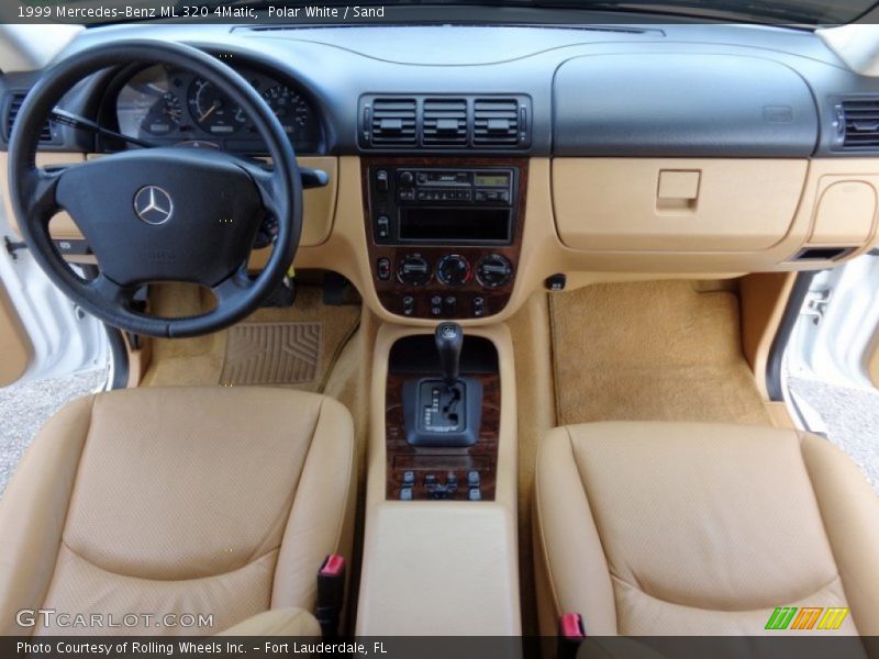 Polar White / Sand 1999 Mercedes-Benz ML 320 4Matic