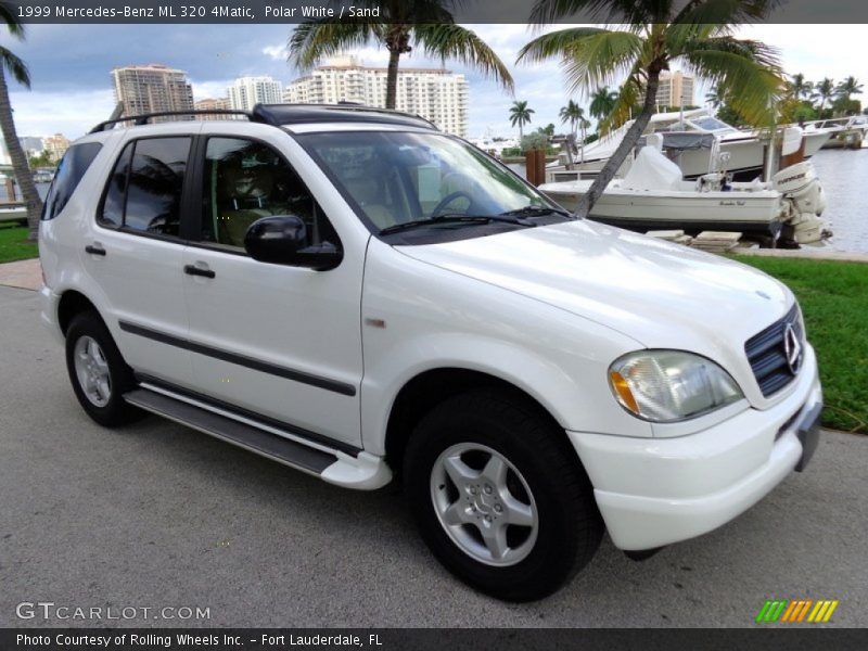 Polar White / Sand 1999 Mercedes-Benz ML 320 4Matic