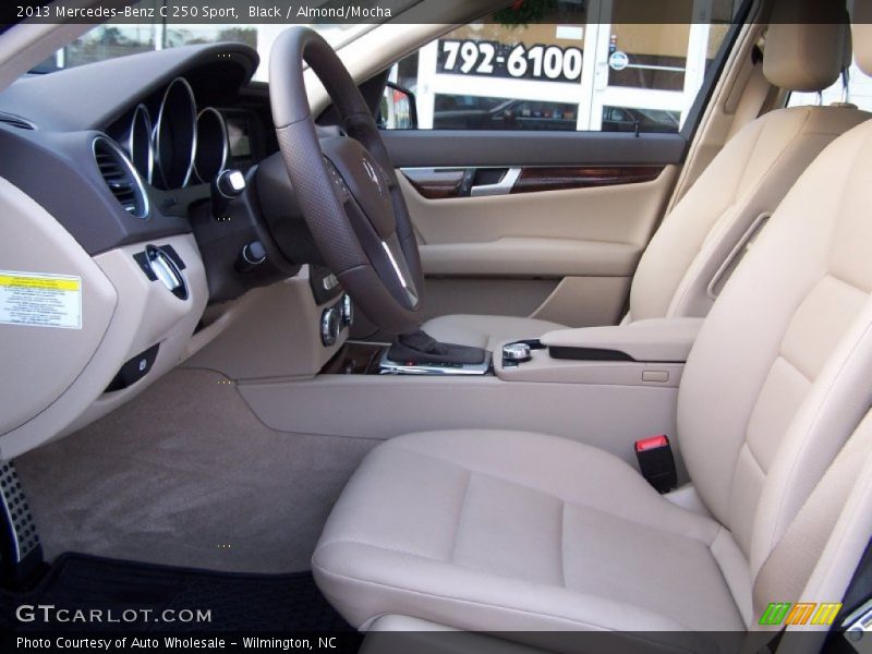 Black / Almond/Mocha 2013 Mercedes-Benz C 250 Sport