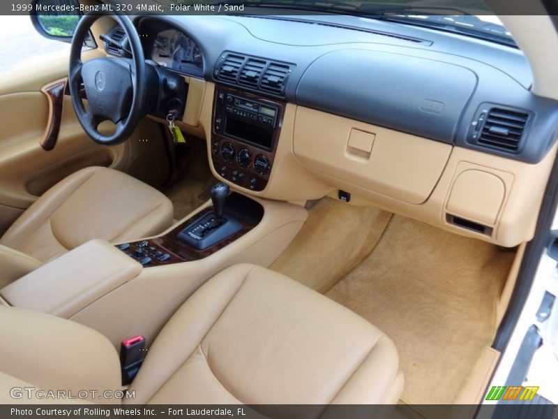 Polar White / Sand 1999 Mercedes-Benz ML 320 4Matic