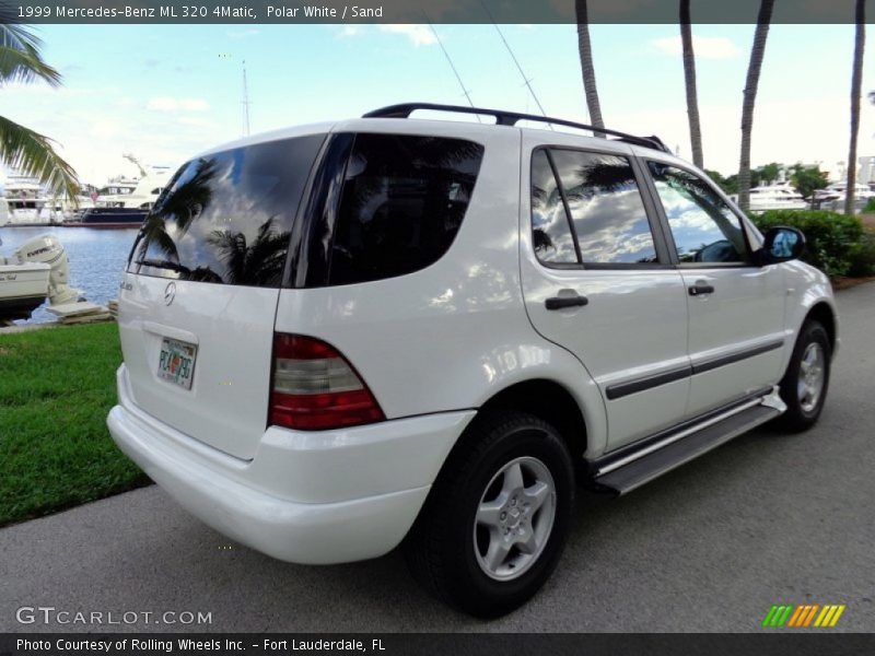 Polar White / Sand 1999 Mercedes-Benz ML 320 4Matic