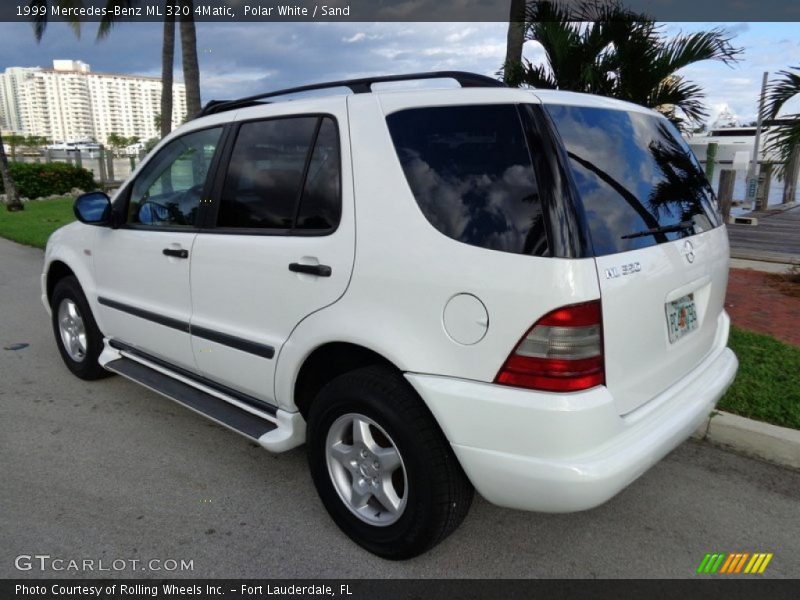 Polar White / Sand 1999 Mercedes-Benz ML 320 4Matic