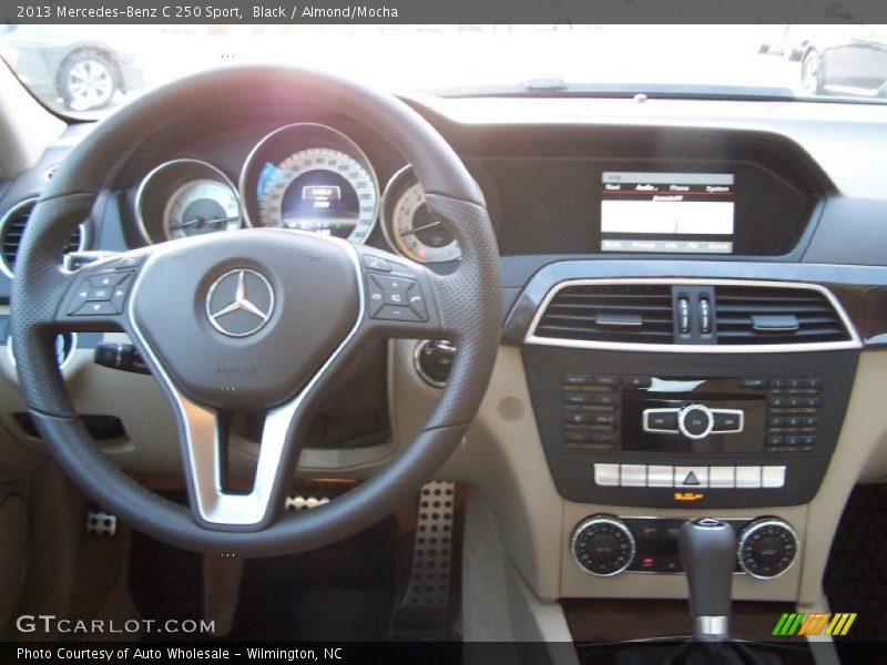 Black / Almond/Mocha 2013 Mercedes-Benz C 250 Sport
