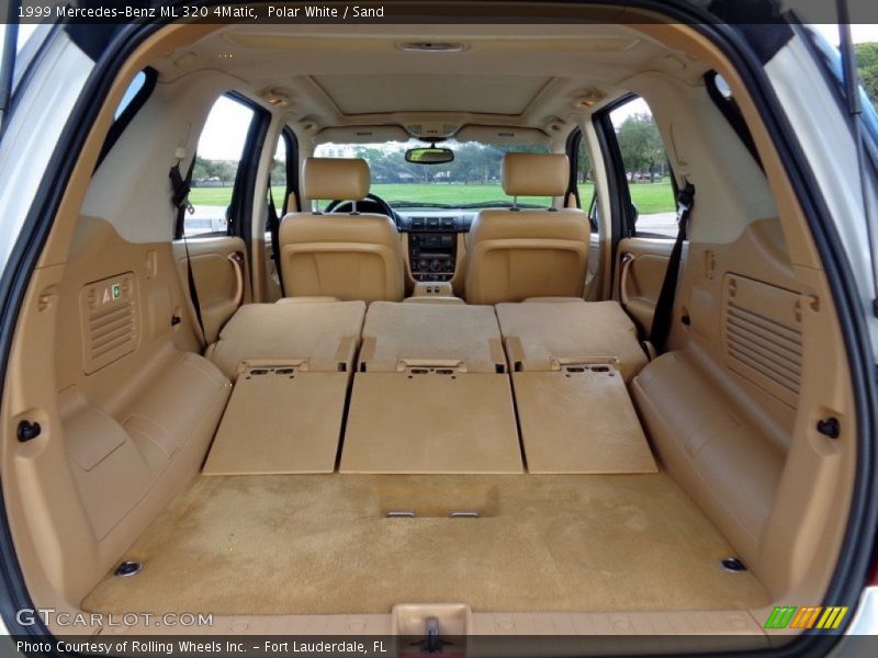 Polar White / Sand 1999 Mercedes-Benz ML 320 4Matic