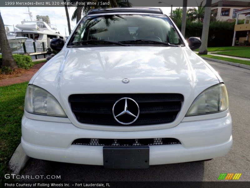 Polar White / Sand 1999 Mercedes-Benz ML 320 4Matic