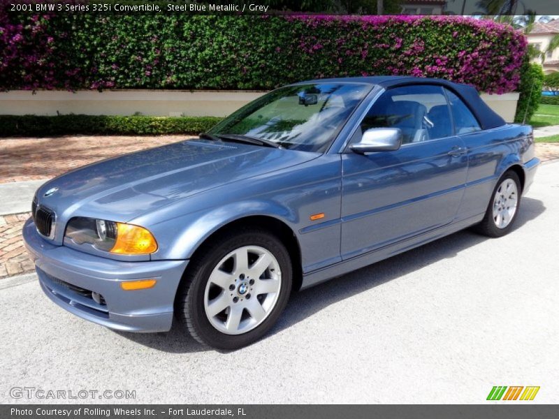 Front 3/4 View of 2001 3 Series 325i Convertible