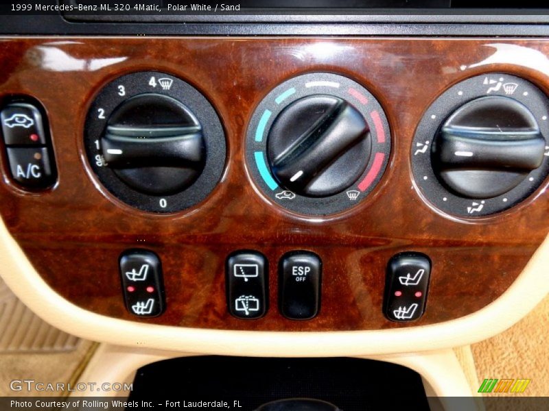Polar White / Sand 1999 Mercedes-Benz ML 320 4Matic