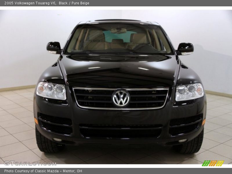 Black / Pure Beige 2005 Volkswagen Touareg V6