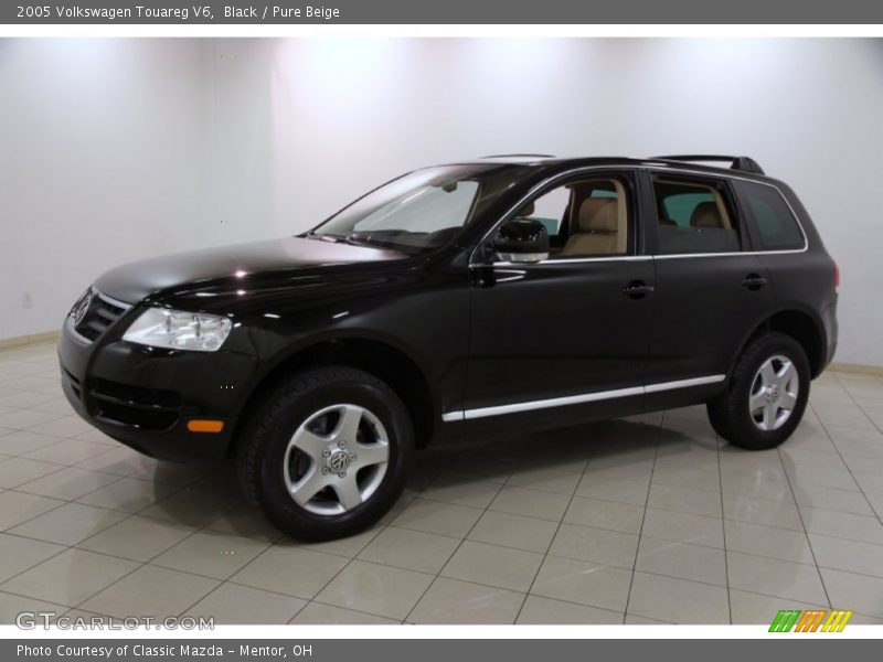 Black / Pure Beige 2005 Volkswagen Touareg V6