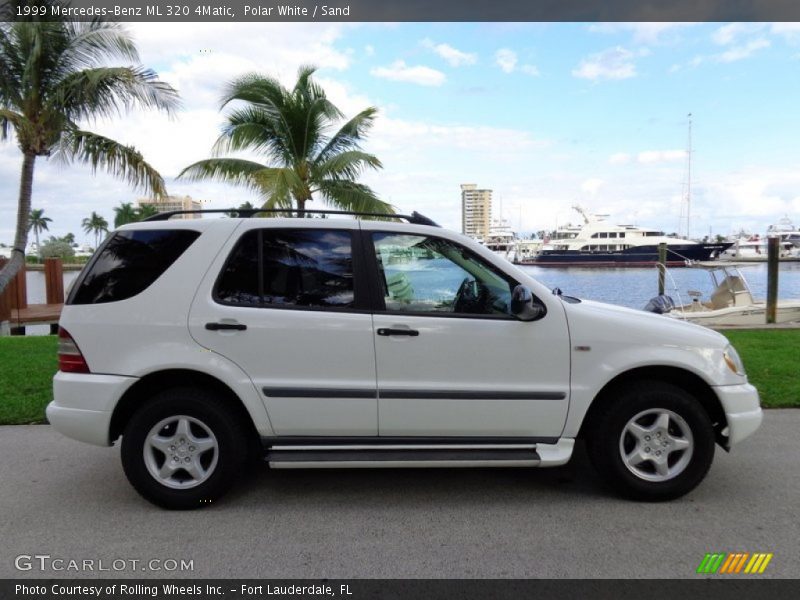 Polar White / Sand 1999 Mercedes-Benz ML 320 4Matic