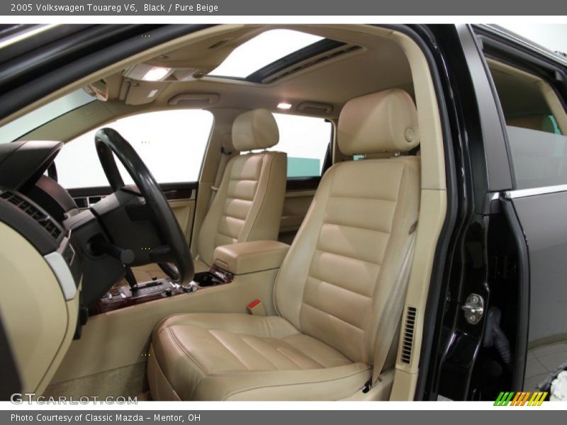 Black / Pure Beige 2005 Volkswagen Touareg V6