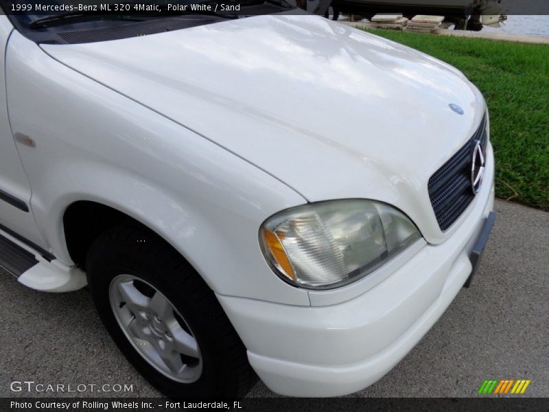 Polar White / Sand 1999 Mercedes-Benz ML 320 4Matic