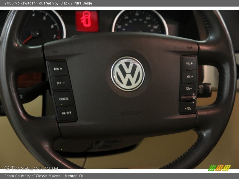 Black / Pure Beige 2005 Volkswagen Touareg V6