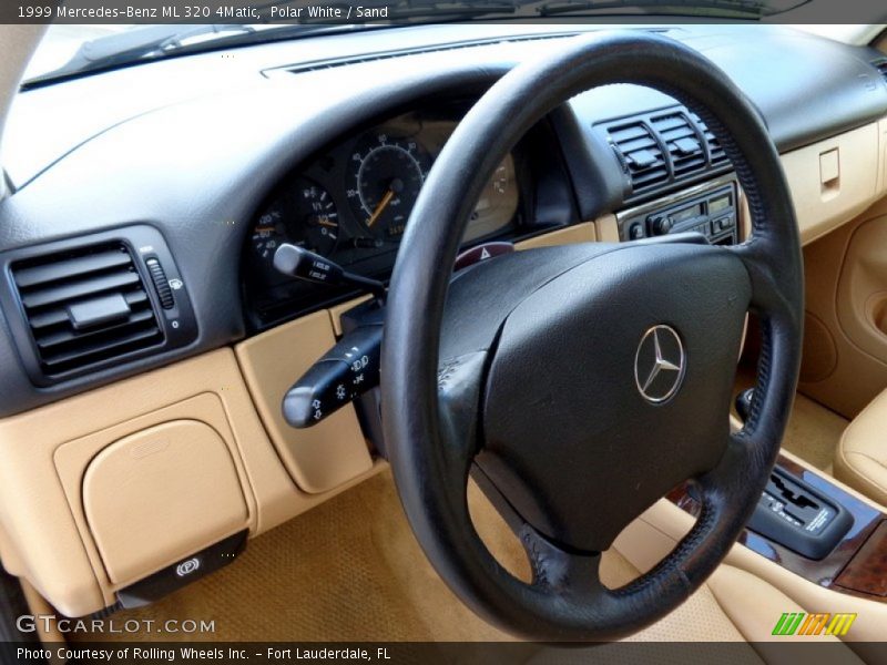 Polar White / Sand 1999 Mercedes-Benz ML 320 4Matic