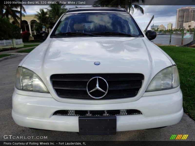 Polar White / Sand 1999 Mercedes-Benz ML 320 4Matic