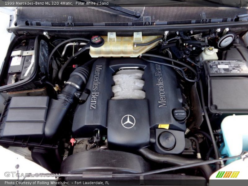 Polar White / Sand 1999 Mercedes-Benz ML 320 4Matic