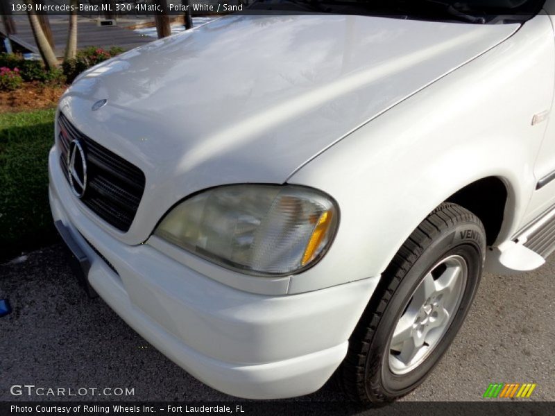 Polar White / Sand 1999 Mercedes-Benz ML 320 4Matic