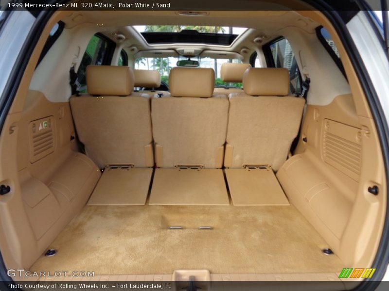 Polar White / Sand 1999 Mercedes-Benz ML 320 4Matic