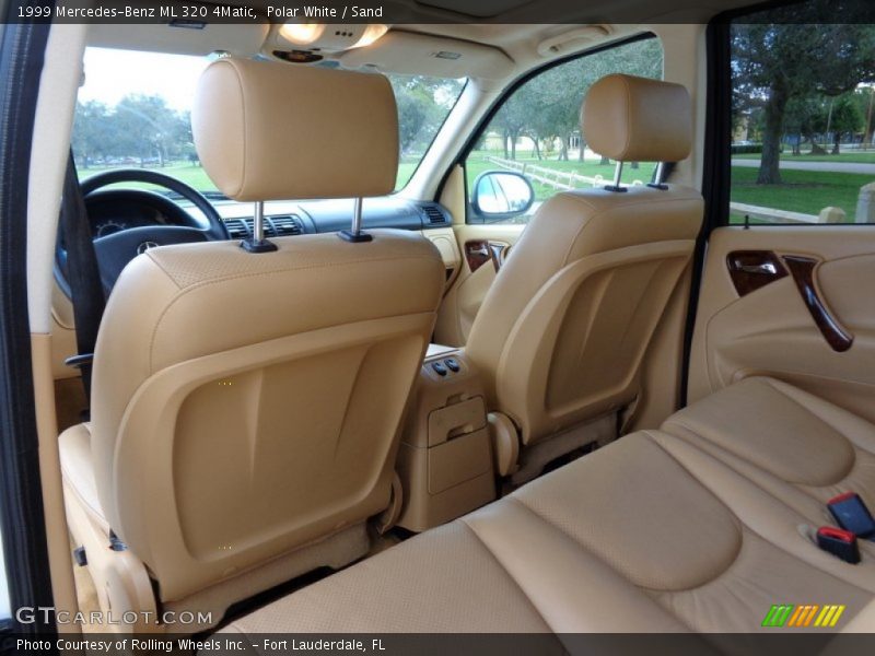 Polar White / Sand 1999 Mercedes-Benz ML 320 4Matic