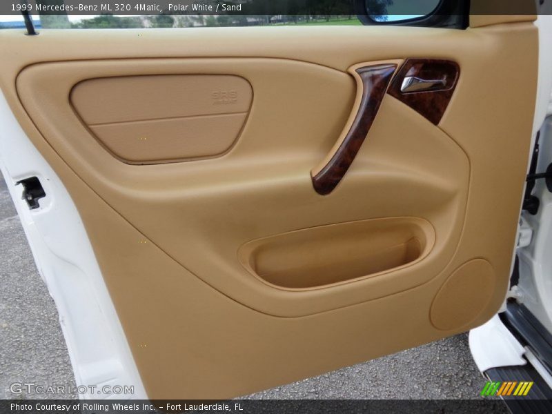Polar White / Sand 1999 Mercedes-Benz ML 320 4Matic