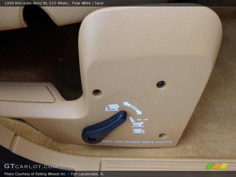 Polar White / Sand 1999 Mercedes-Benz ML 320 4Matic