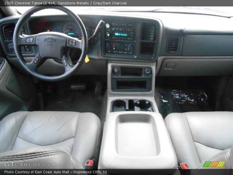 Sandstone Metallic / Gray/Dark Charcoal 2005 Chevrolet Tahoe LS 4x4
