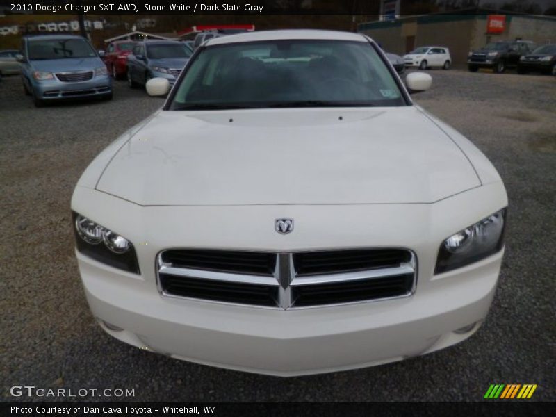 Stone White / Dark Slate Gray 2010 Dodge Charger SXT AWD