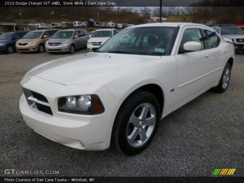 Stone White / Dark Slate Gray 2010 Dodge Charger SXT AWD