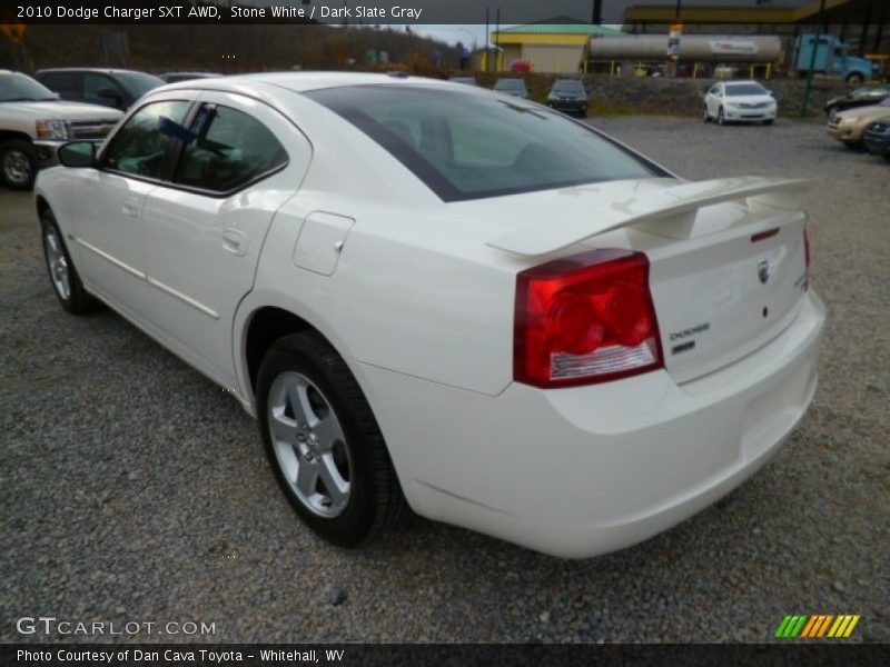 Stone White / Dark Slate Gray 2010 Dodge Charger SXT AWD