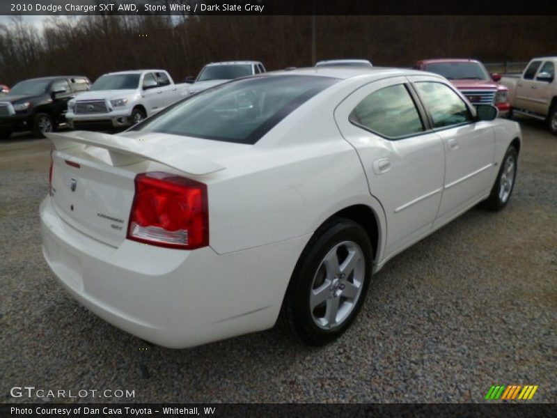 Stone White / Dark Slate Gray 2010 Dodge Charger SXT AWD