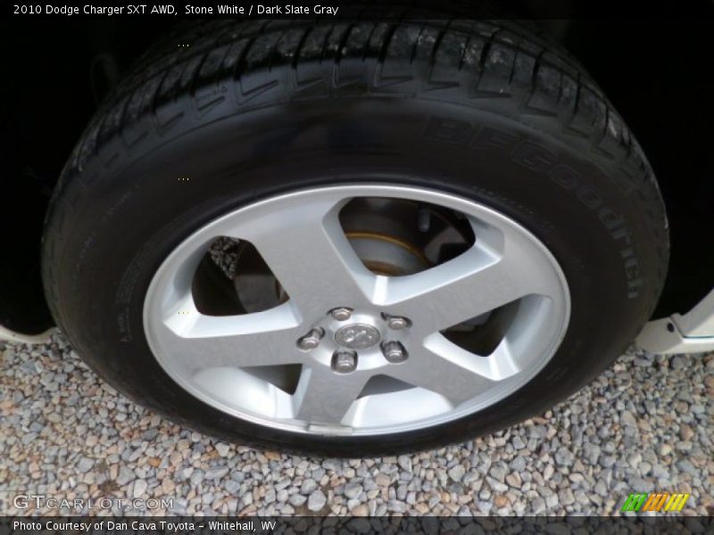 Stone White / Dark Slate Gray 2010 Dodge Charger SXT AWD