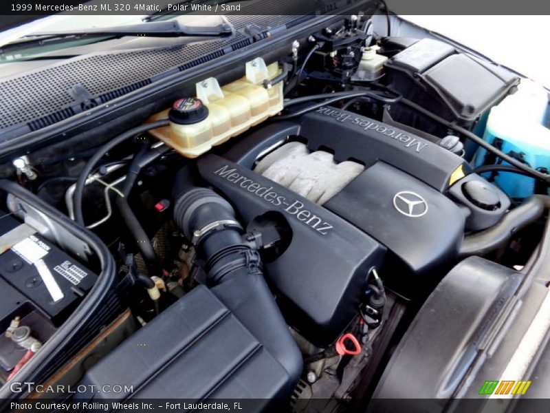 Polar White / Sand 1999 Mercedes-Benz ML 320 4Matic