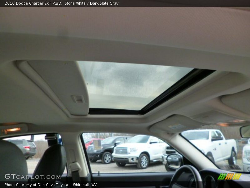 Stone White / Dark Slate Gray 2010 Dodge Charger SXT AWD