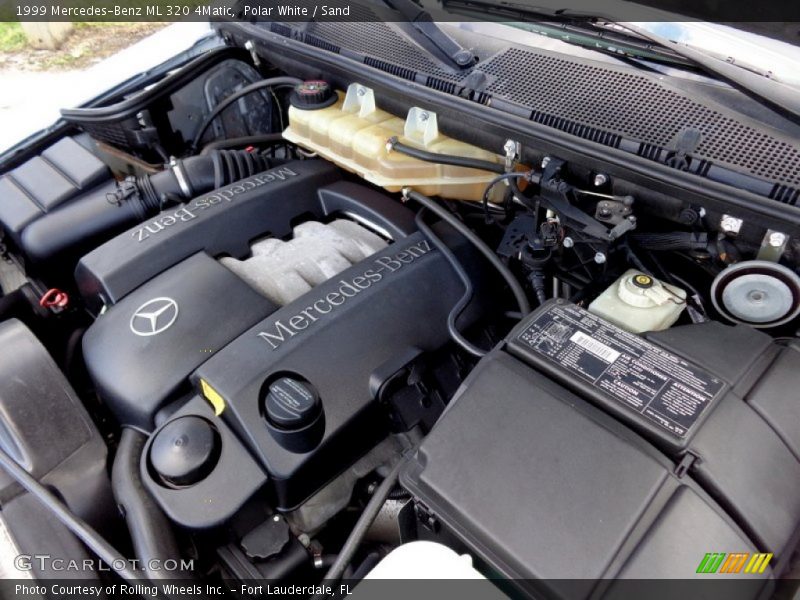Polar White / Sand 1999 Mercedes-Benz ML 320 4Matic