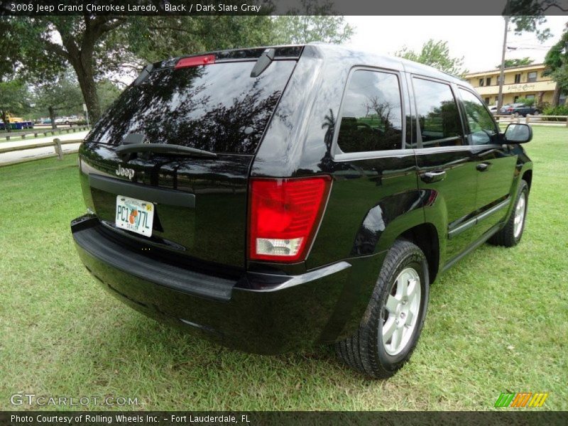 Black / Dark Slate Gray 2008 Jeep Grand Cherokee Laredo