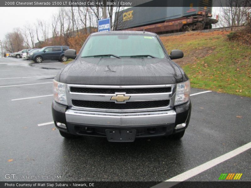 Black / Ebony 2008 Chevrolet Silverado 1500 LT Extended Cab 4x4