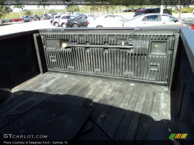 Ingot Silver Metallic / Steel Gray 2012 Ford F150 Platinum SuperCrew 4x4