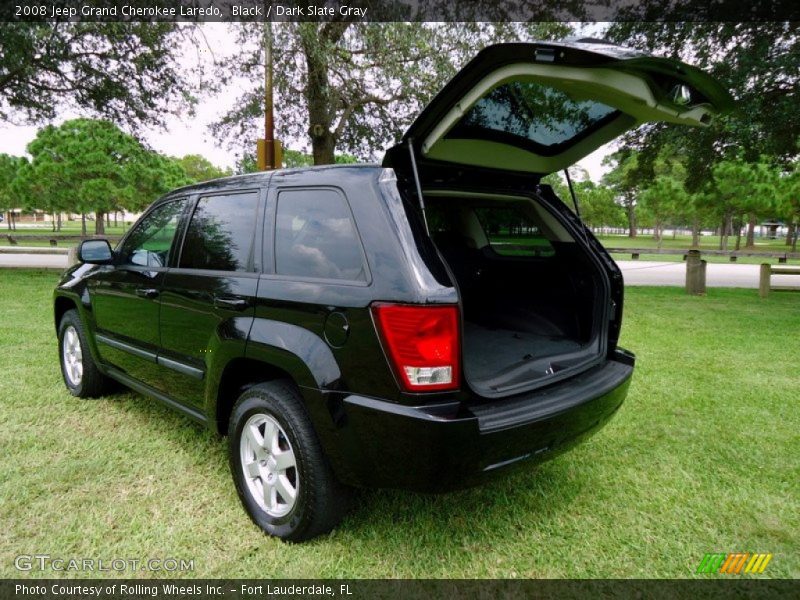 Black / Dark Slate Gray 2008 Jeep Grand Cherokee Laredo