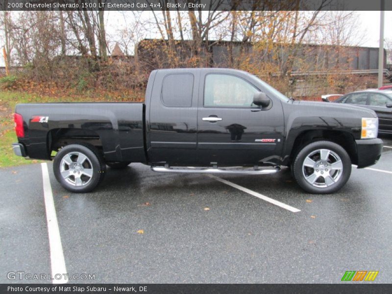  2008 Silverado 1500 LT Extended Cab 4x4 Black