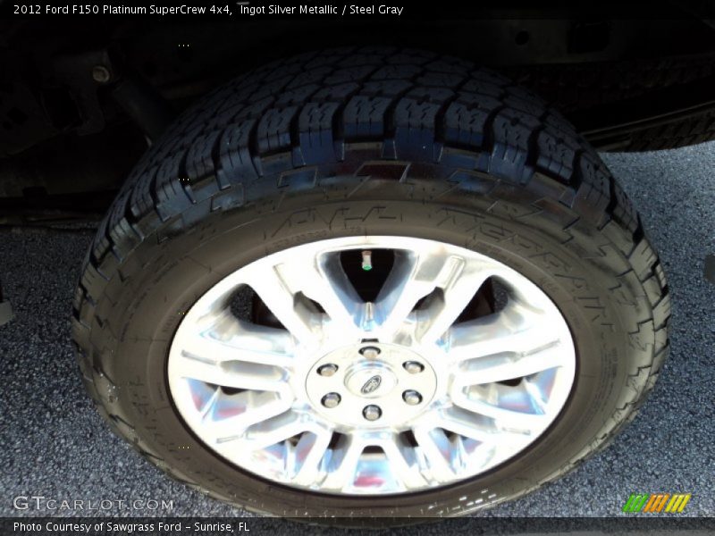 Ingot Silver Metallic / Steel Gray 2012 Ford F150 Platinum SuperCrew 4x4