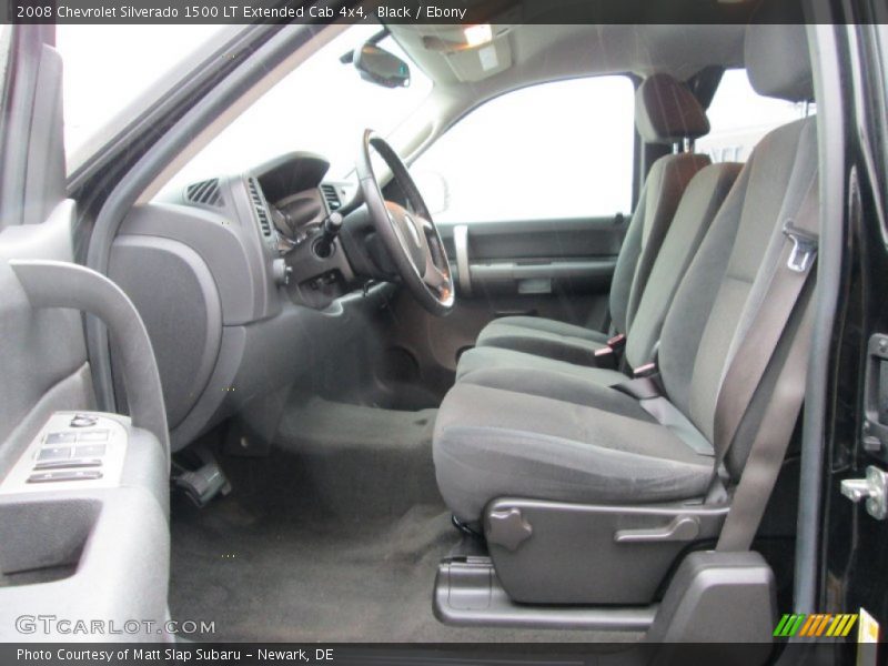 Front Seat of 2008 Silverado 1500 LT Extended Cab 4x4