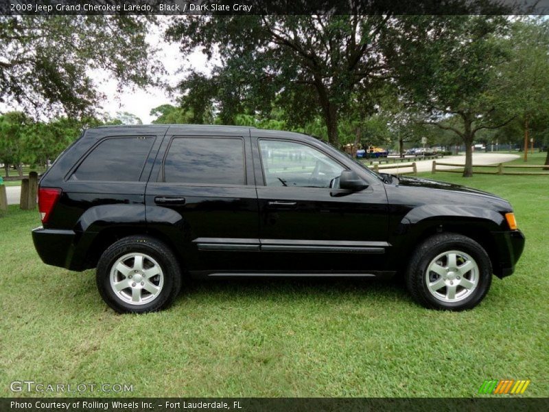 Black / Dark Slate Gray 2008 Jeep Grand Cherokee Laredo