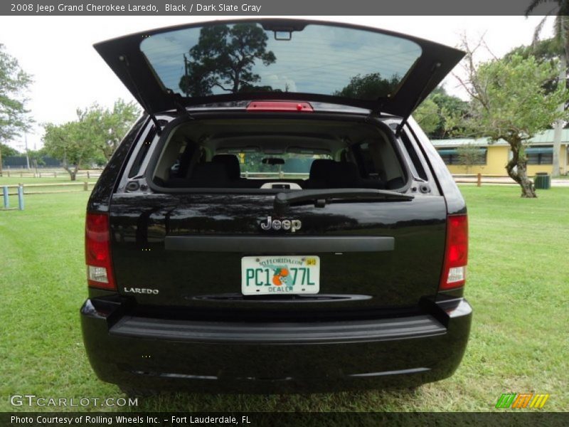 Black / Dark Slate Gray 2008 Jeep Grand Cherokee Laredo